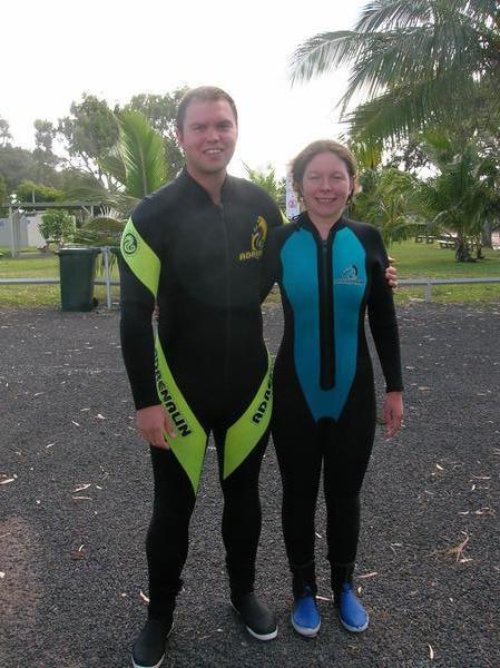 Diving wetsuits!