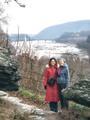 The Potomac and Shenandoah Rivers join at Harpers Ferry