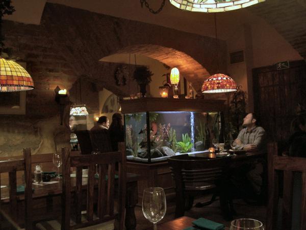 Restaurant in a very old cellar