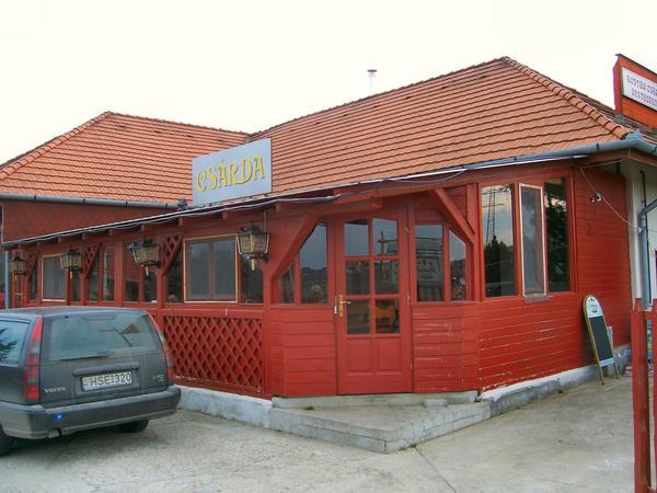 Outside view of the restaurant.