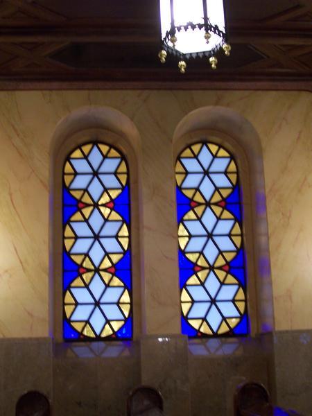 Synagogue side windows