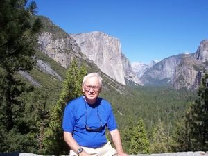 Bill at the Yosemite Valley overlook