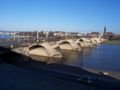 Bridge across the Elbe in Dresden
