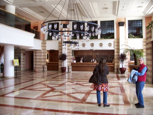 Perissia Hotel lobby