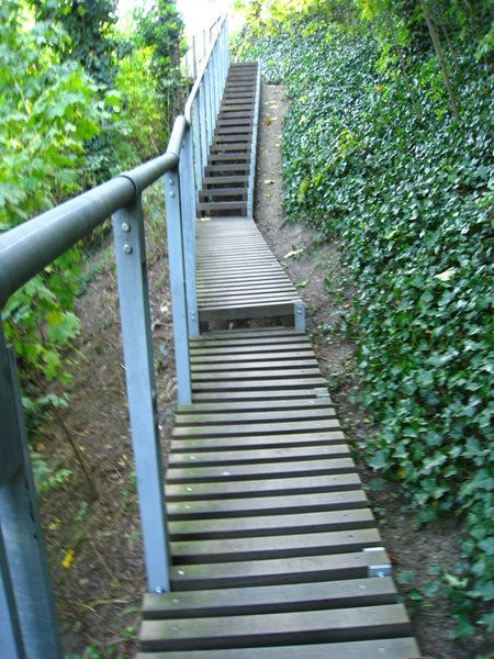 Stag Garden stairs
