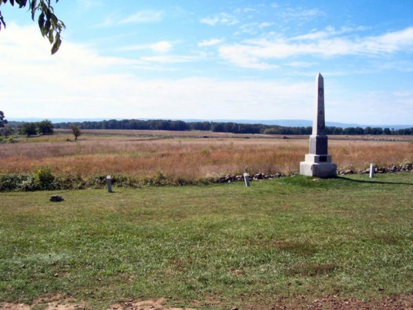 Looking Toward Where Pickett's Charge Began