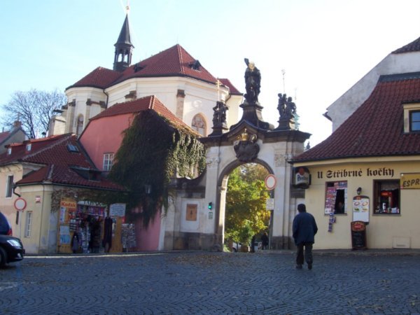 Entrance to the Strahov Monastery
