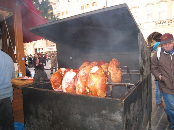 Prague's special smoked ham