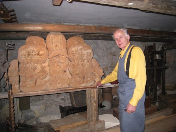 One of the carvers