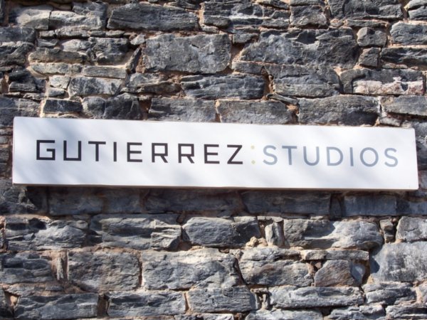 Gutierrez Sign on Building 