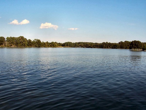 Looking East from the dock