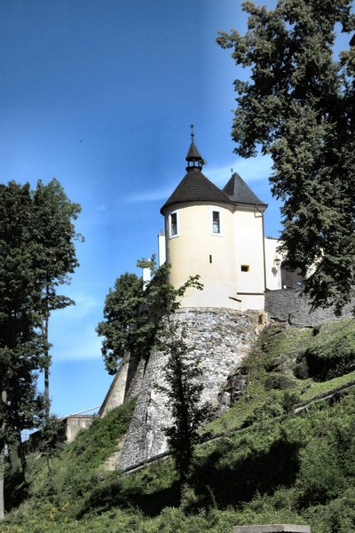 Sternberk castle round tower
