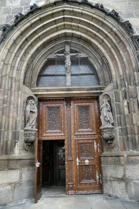 Entrance to St. Bartholomew Church