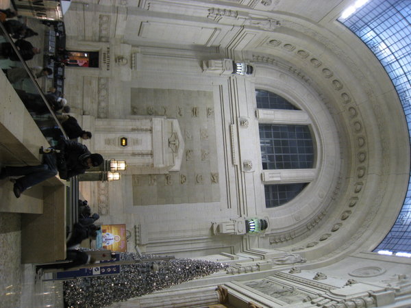 Inside the Milan Station