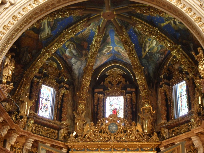 Dome above front Altar