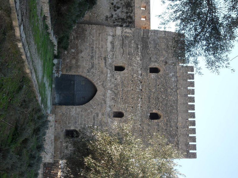 City wall tower