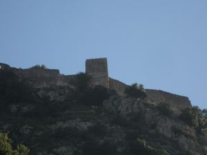 The castle from near the city wall
