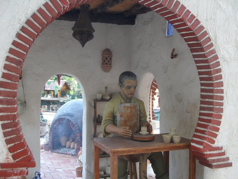 The village potter.