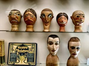 Toy Museum Puppet Heads 