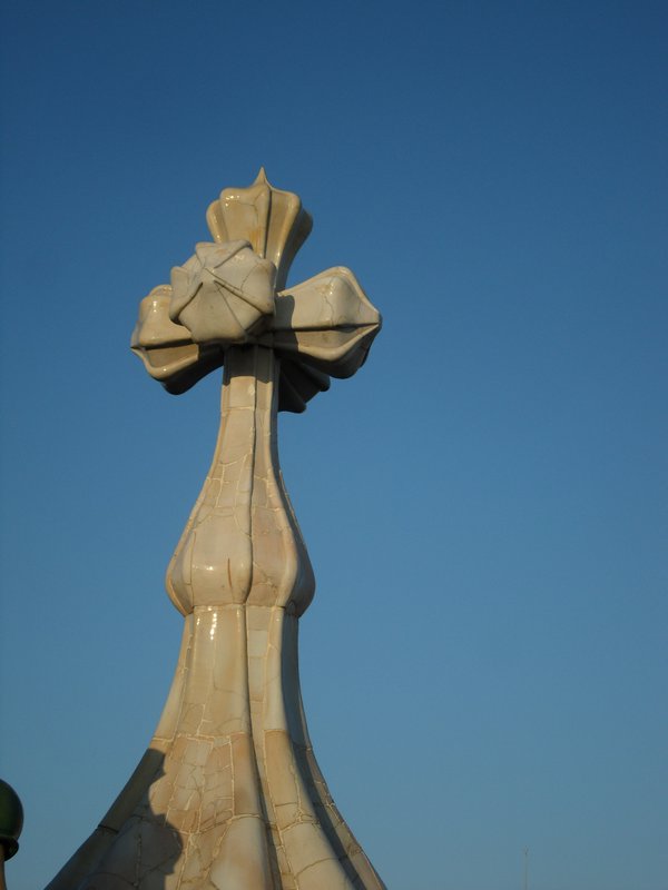 Closeup of Decorative cross 