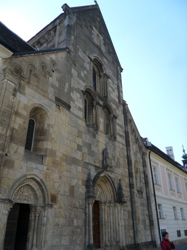 The oldest part of the abbey.