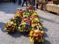 Easter baskets in Krakow's Market Square