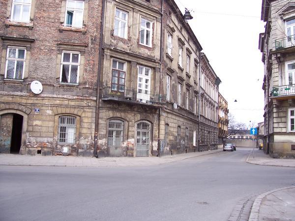 Street scene in the Jewish quarter.