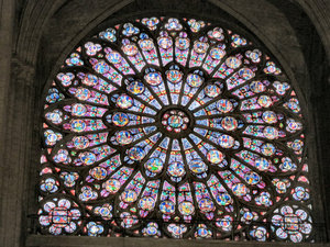 Rose window of Notre Dame
