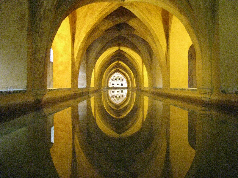 Seville Alcazar radiant pool 