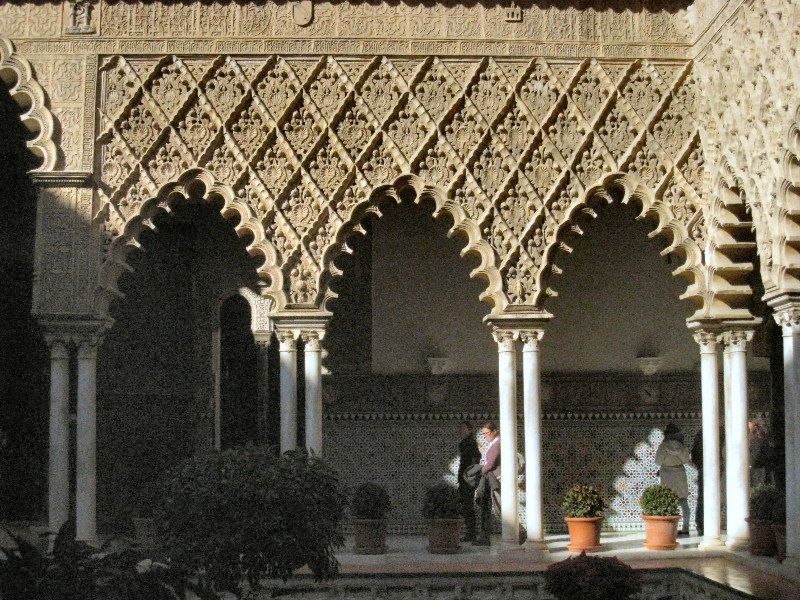 Carved arches