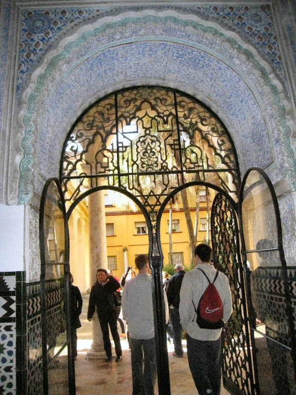 Seville Alcazar doorway