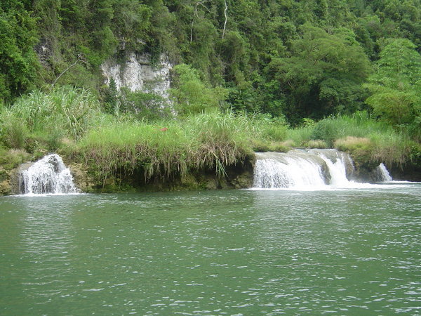 Mini waterfalls