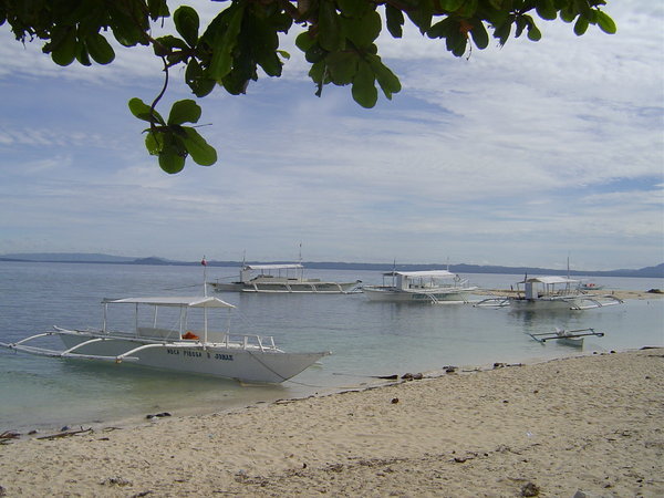Pamilacan Island shoreline