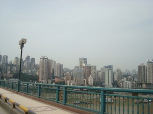 Arriving in Chongqing