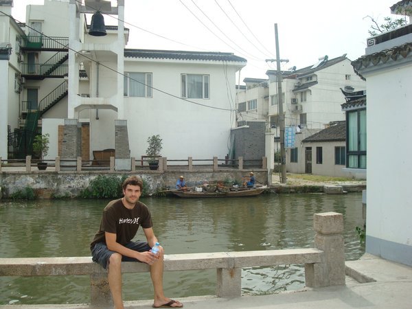 Beside canal in Suzhou 