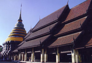 royal temple in Lampang