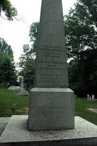 Jefferson's grave
