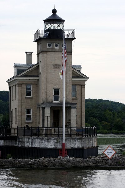 Lighthouse along the Hudson River