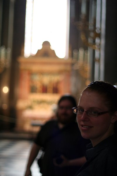 Kristen and I in St. Stephen’s Basilica