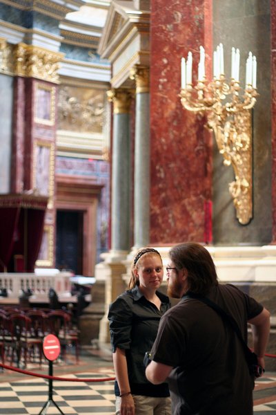 Kristen and I in St. Stephen’s Basilica