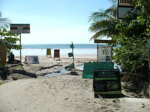 22 Beach entrance, Ingang strand