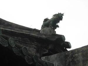 Le dragon protecteur du temple