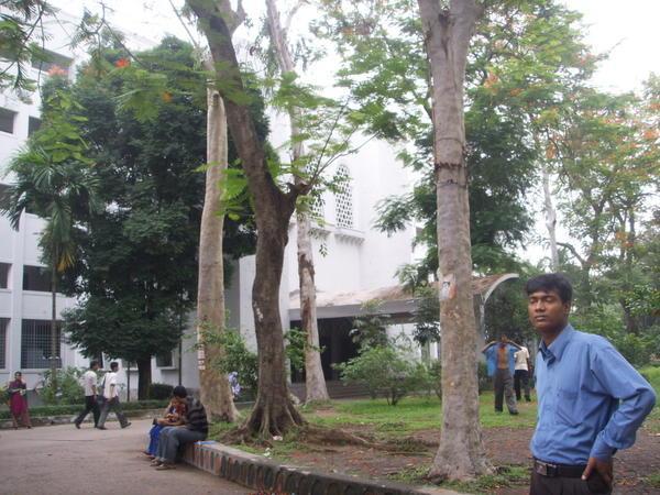 Dhaka University's campus