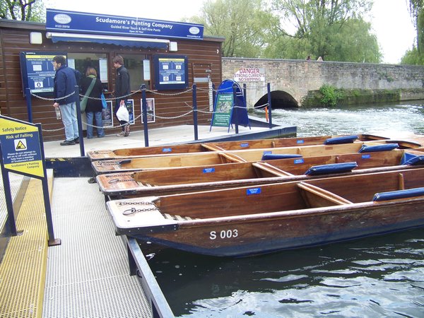 The punting station