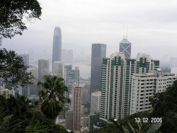Hong Kong vanaf "Peak"