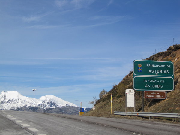 entering Asturias