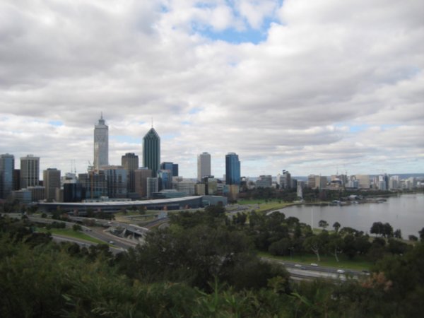 The city from Kings Park