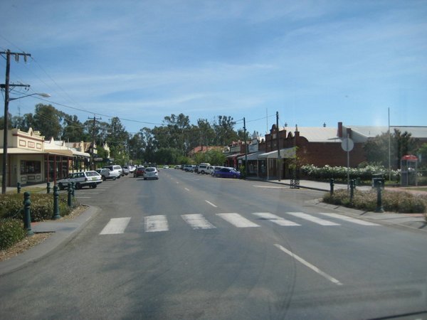 Tocumwal's main street