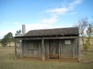 Replica of Steele Rudd's home