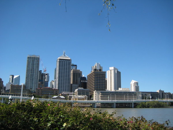 Part of the city from Southbank